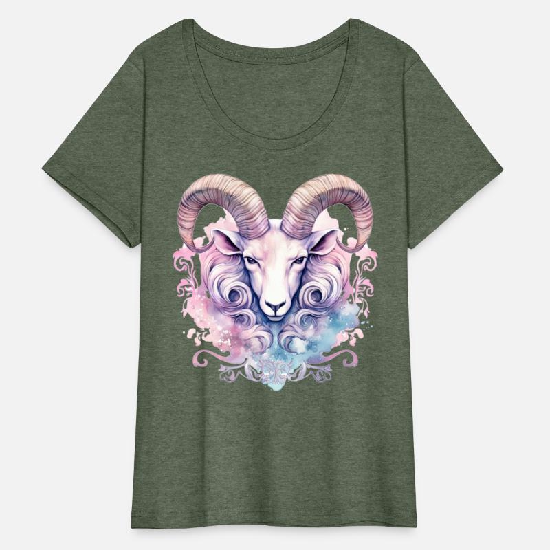 Aries Ram Zodiac Sign Vintage Astrology Aesthetic