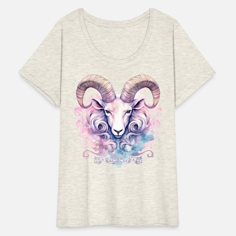 Aries Ram Zodiac Sign Vintage Astrology Aesthetic