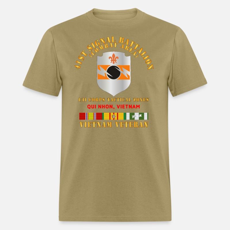 Army 41st Signal Bn Combat Area VN Vet w SVC Ribbo