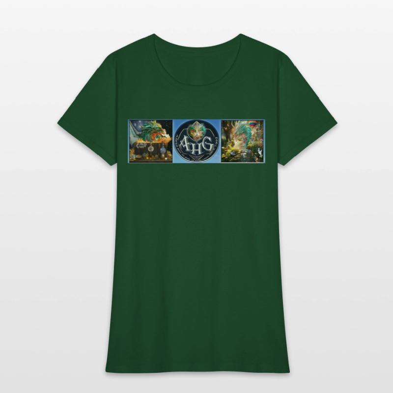 Aspen Hot Glass Logo with 2 Dragons