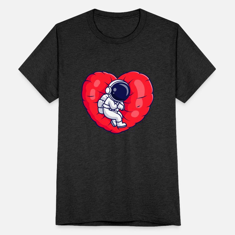 Astronaut, sleeping lover