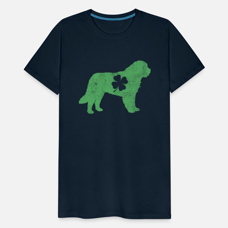Awesome Bernard Saint Patrick'S Day Dog Dad Mom
