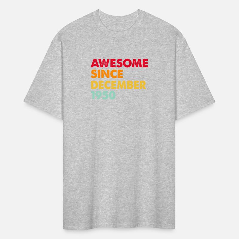 Awesome Since december 1950 72Nd Birthday Gifts