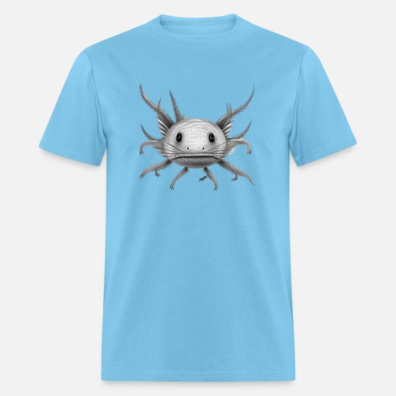 axolotl staring at you - original color