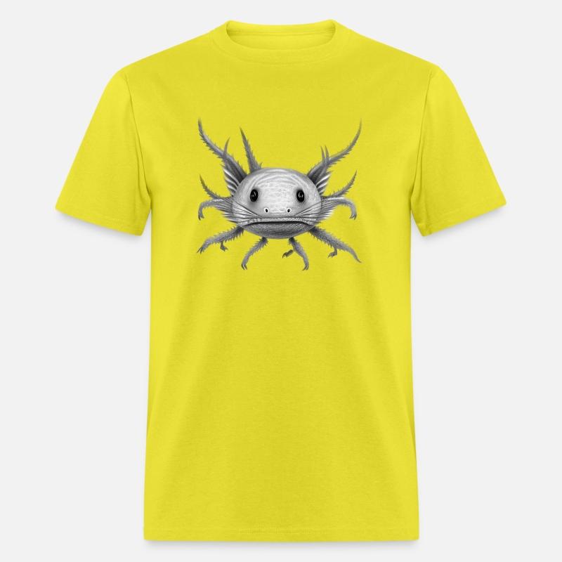 axolotl staring at you - original color