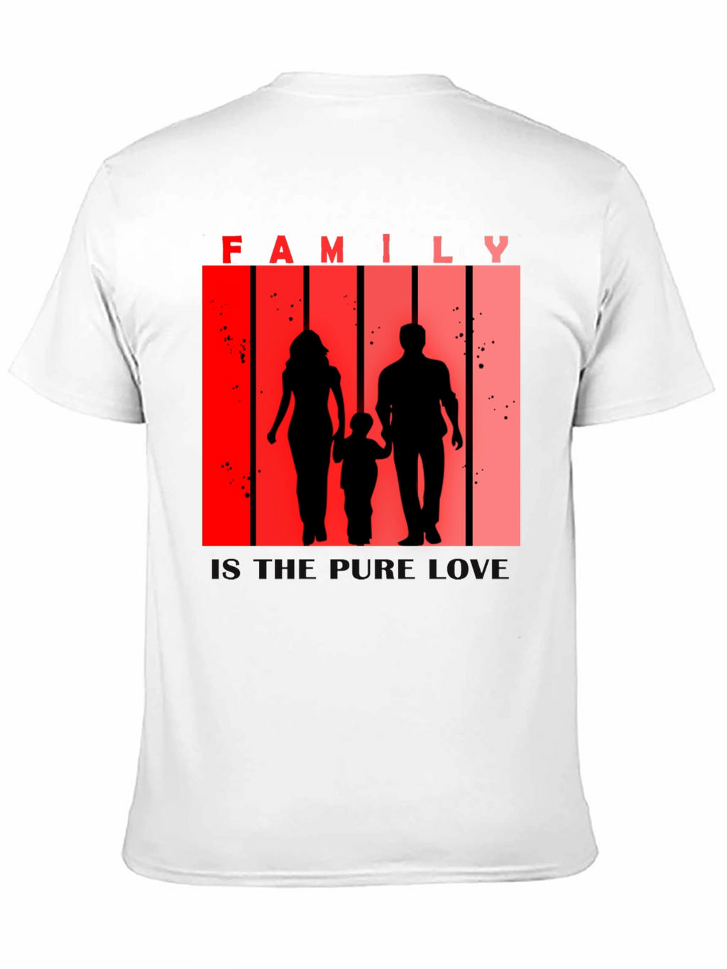 Family Silhouette Tee - Love and Togetherness T-Shirt