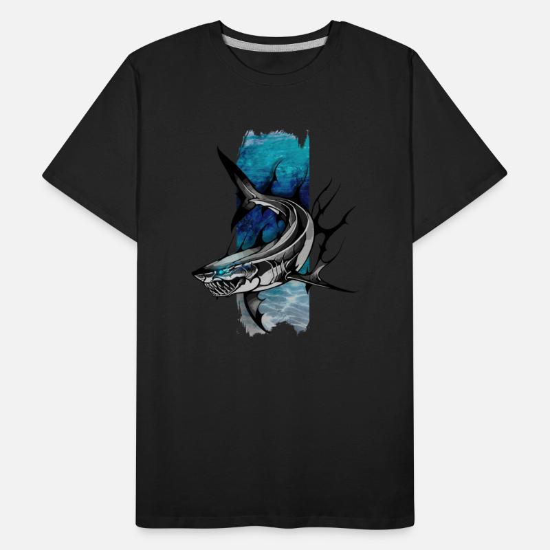 Azure Hunter: Great White's Blue Gaze