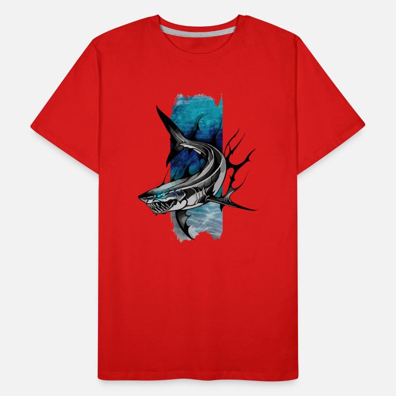 Azure Hunter: Great White's Blue Gaze