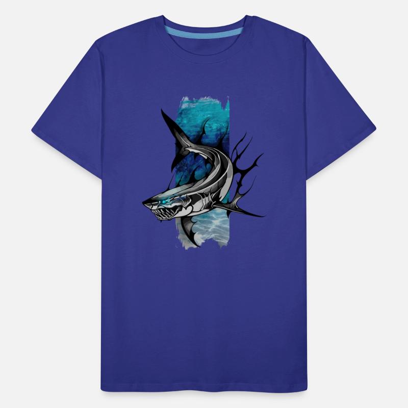 Azure Hunter: Great White's Blue Gaze