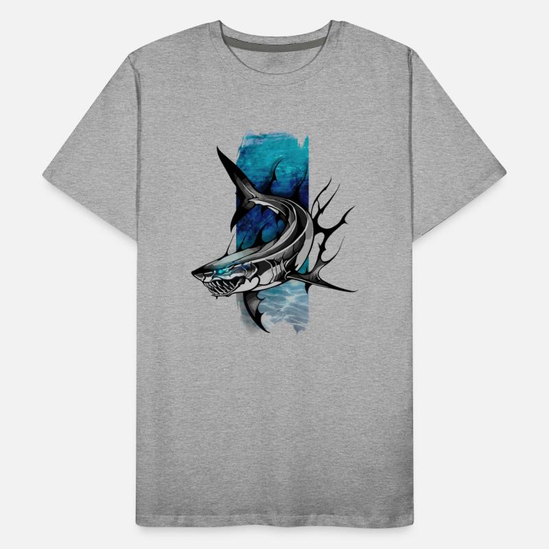 Azure Hunter: Great White's Blue Gaze