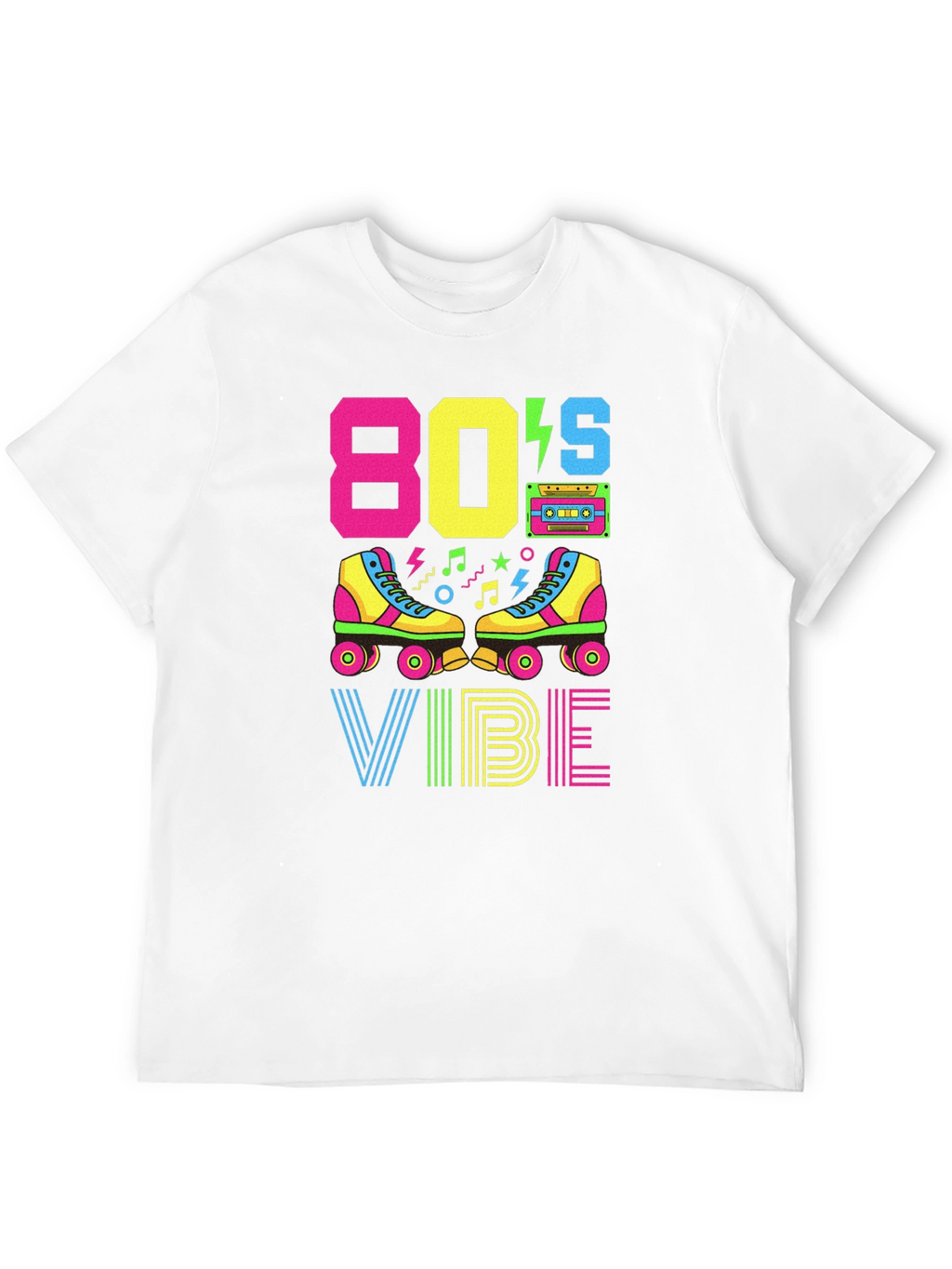 Retro 80s Vibe Graphic Tee