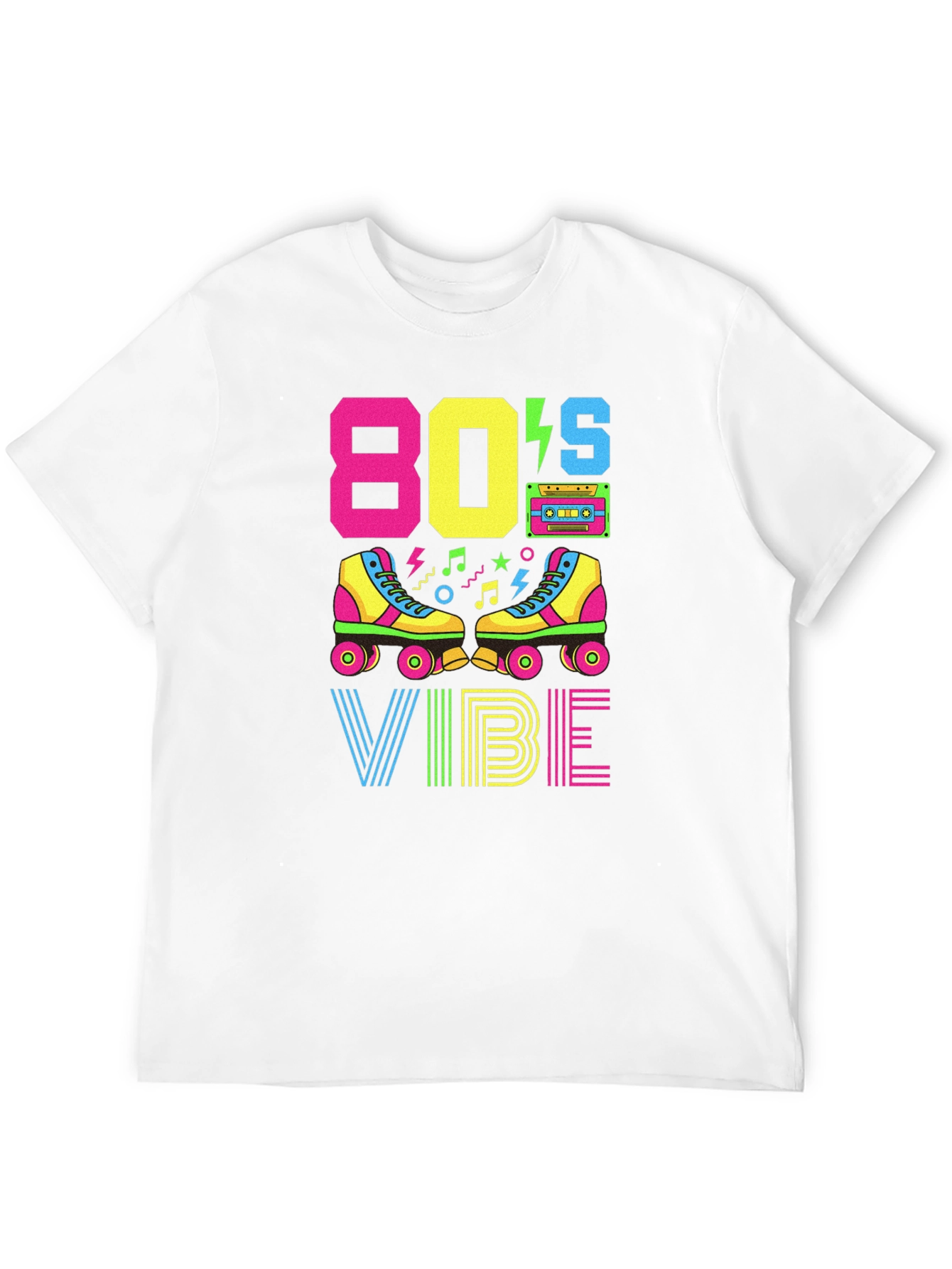 Retro 80s Vibe Graphic Tee