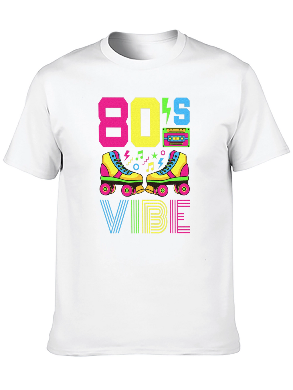 Retro 80s Vibe Graphic Tee