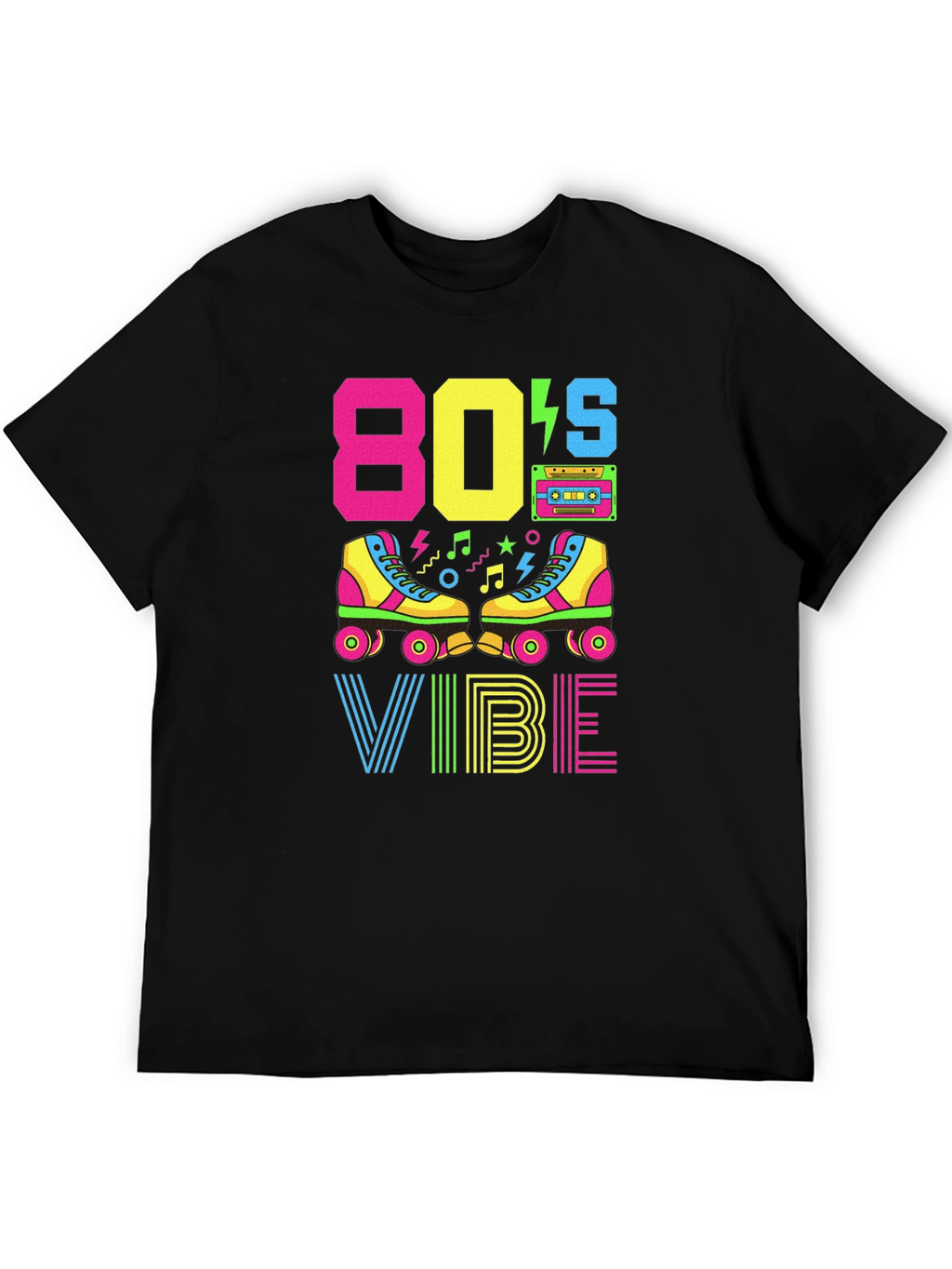 Retro 80s Vibe Graphic Tee