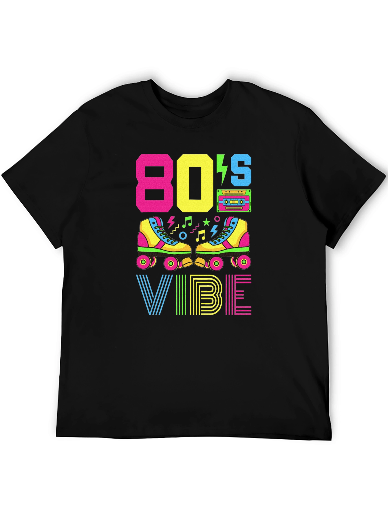 Retro 80s Vibe Graphic Tee