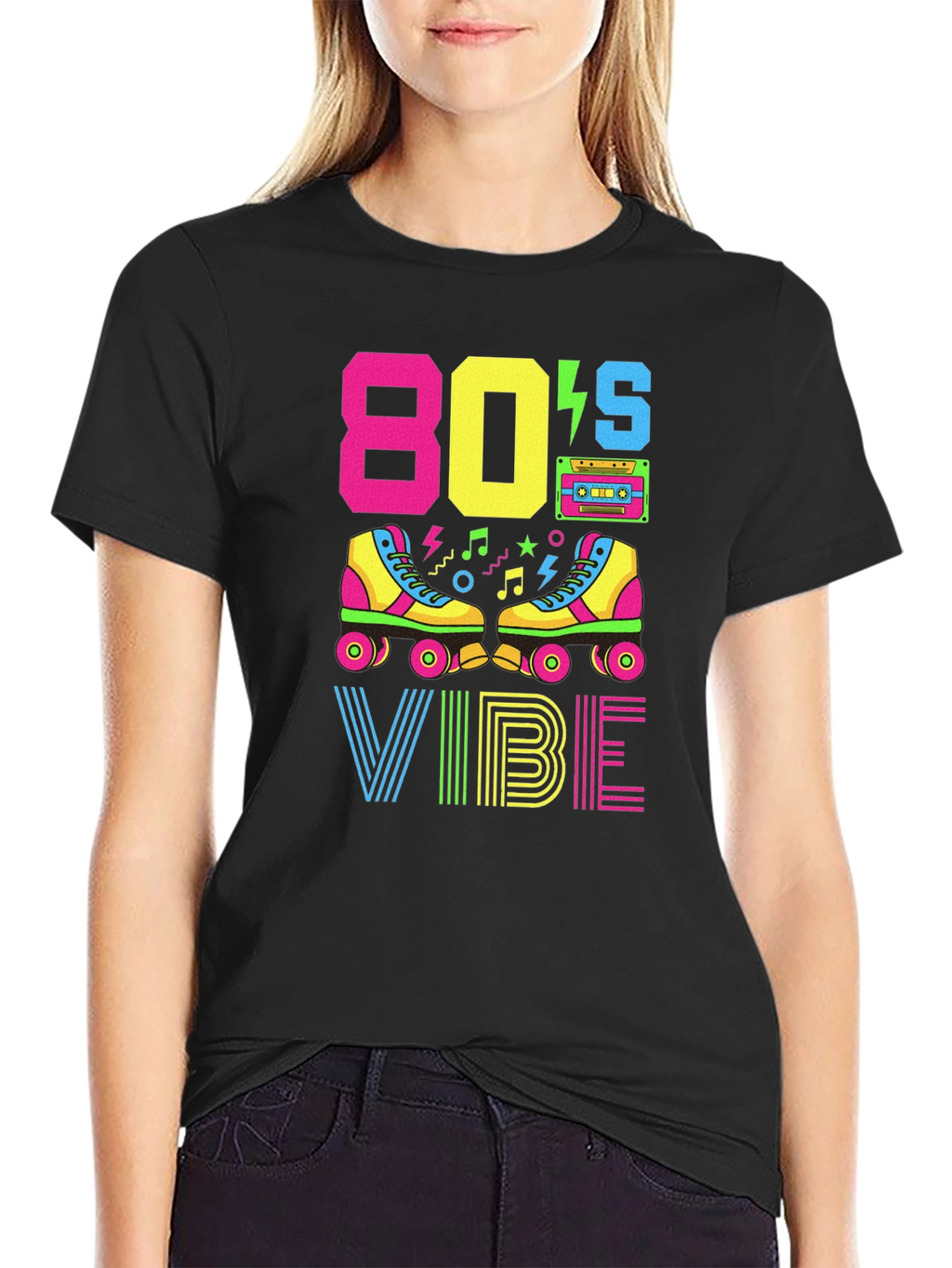 Retro 80s Vibe Graphic Tee