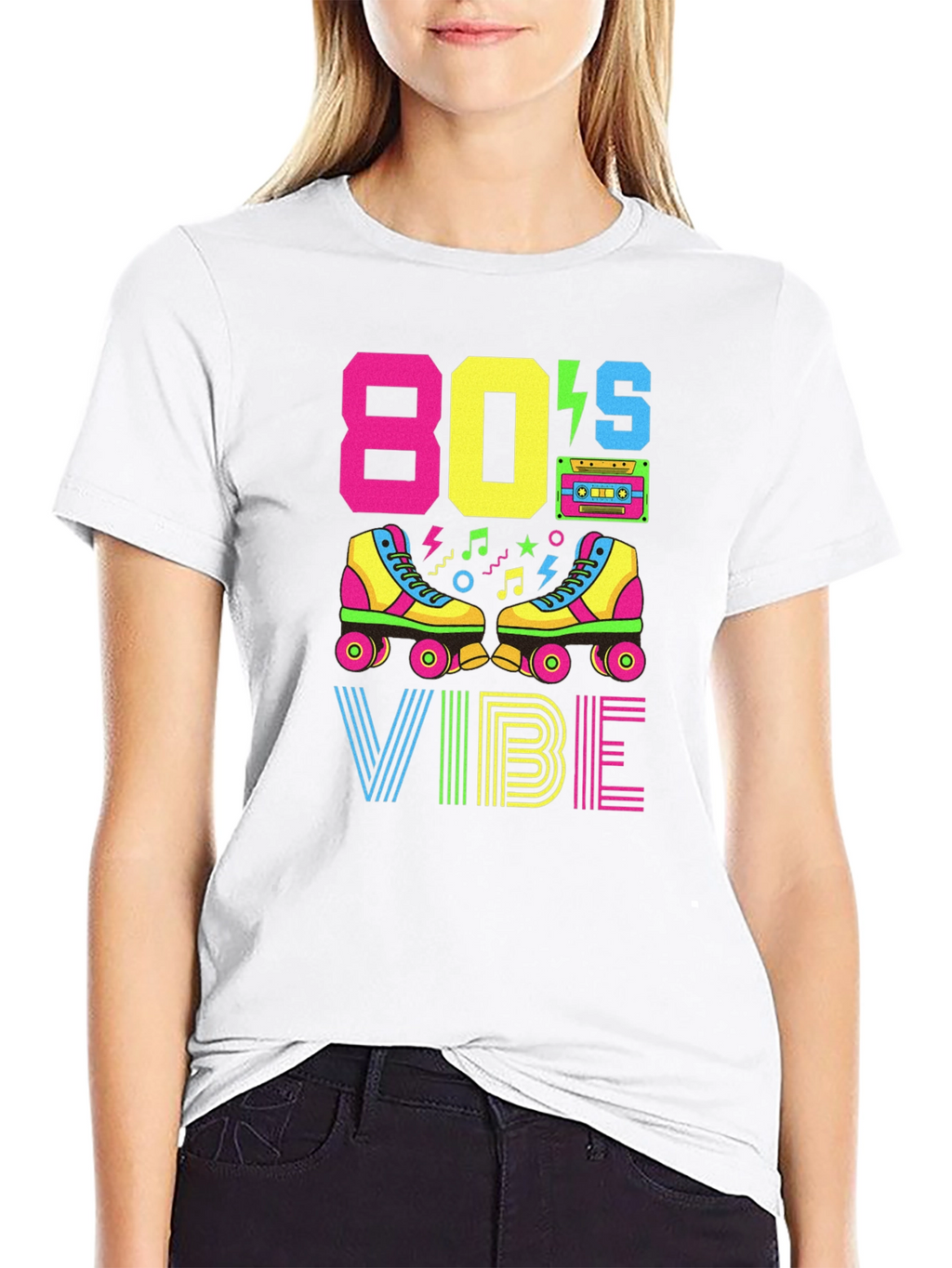 Retro 80s Vibe Graphic Tee