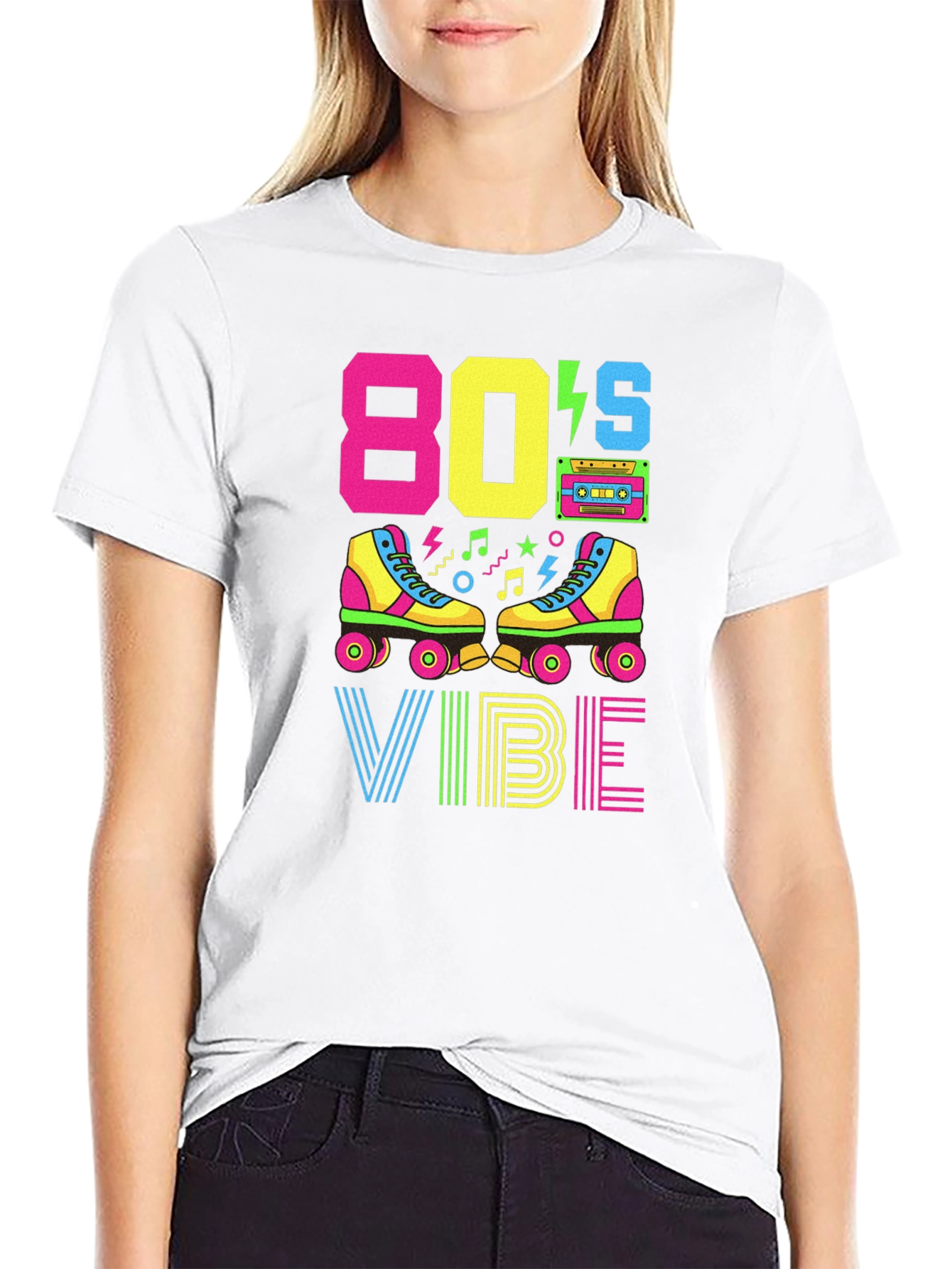 Retro 80s Vibe Graphic Tee