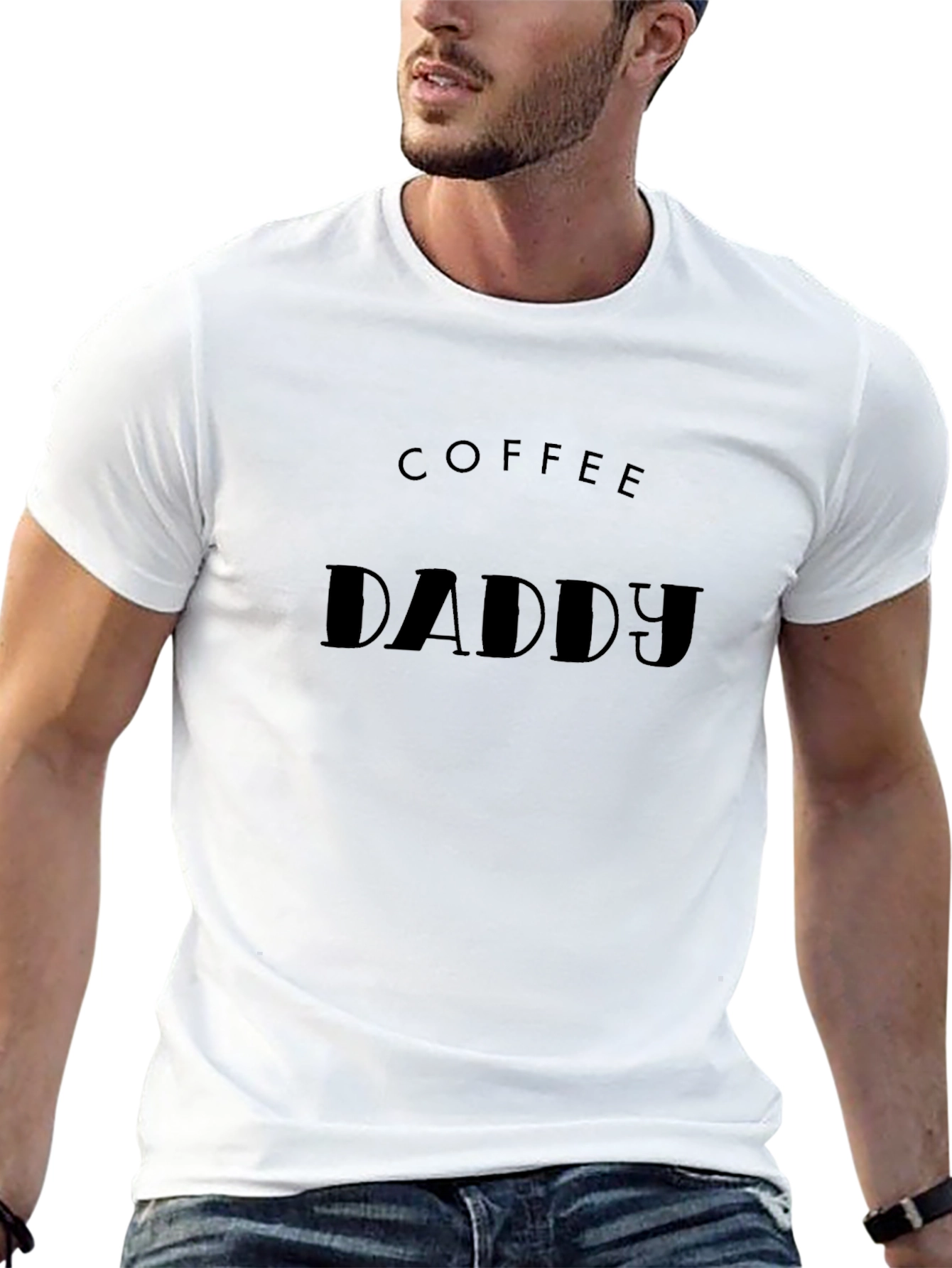 Coffee Daddy Graphic Tee - Black