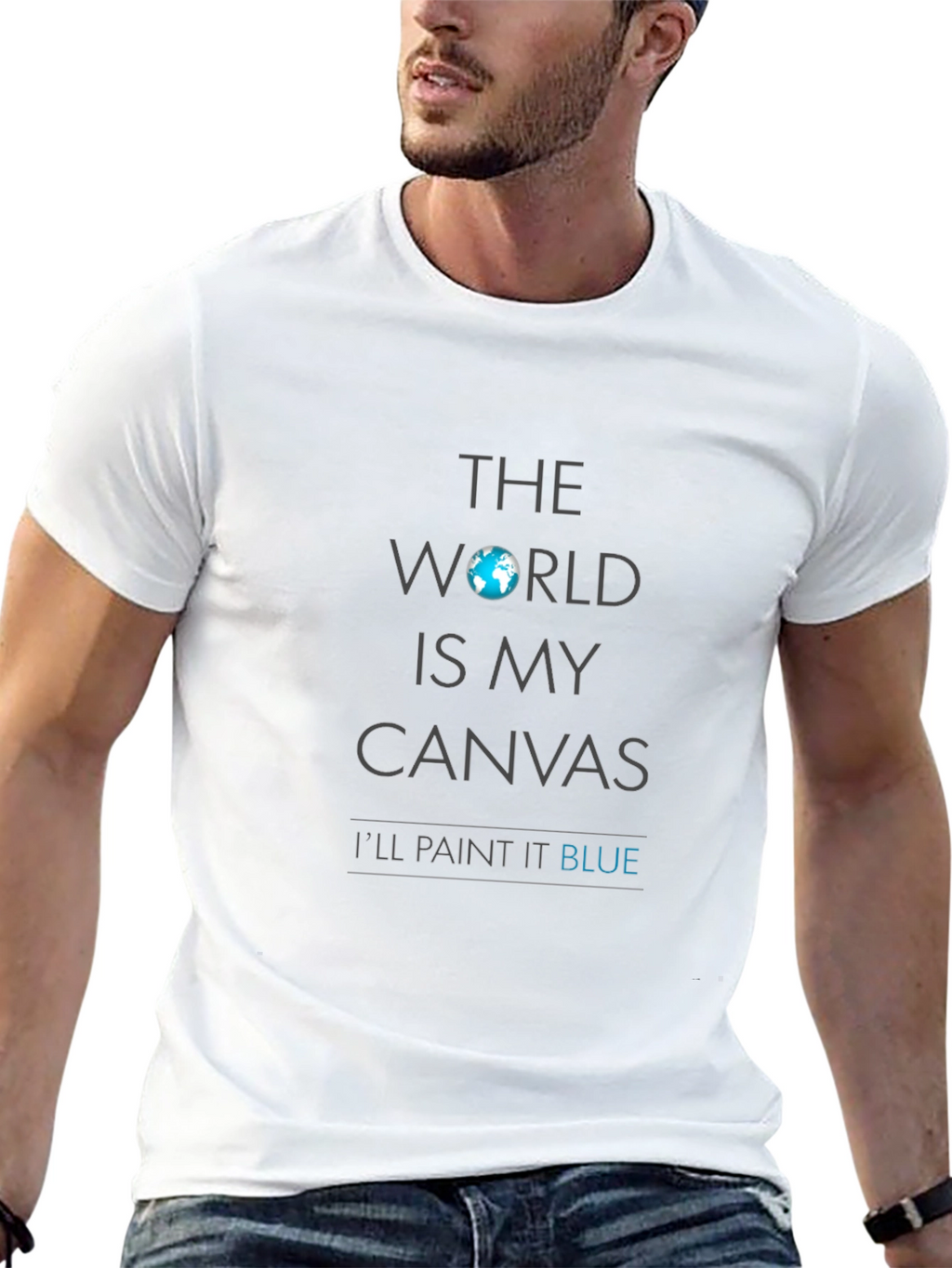 The World Is My Canvas Graphic Tee