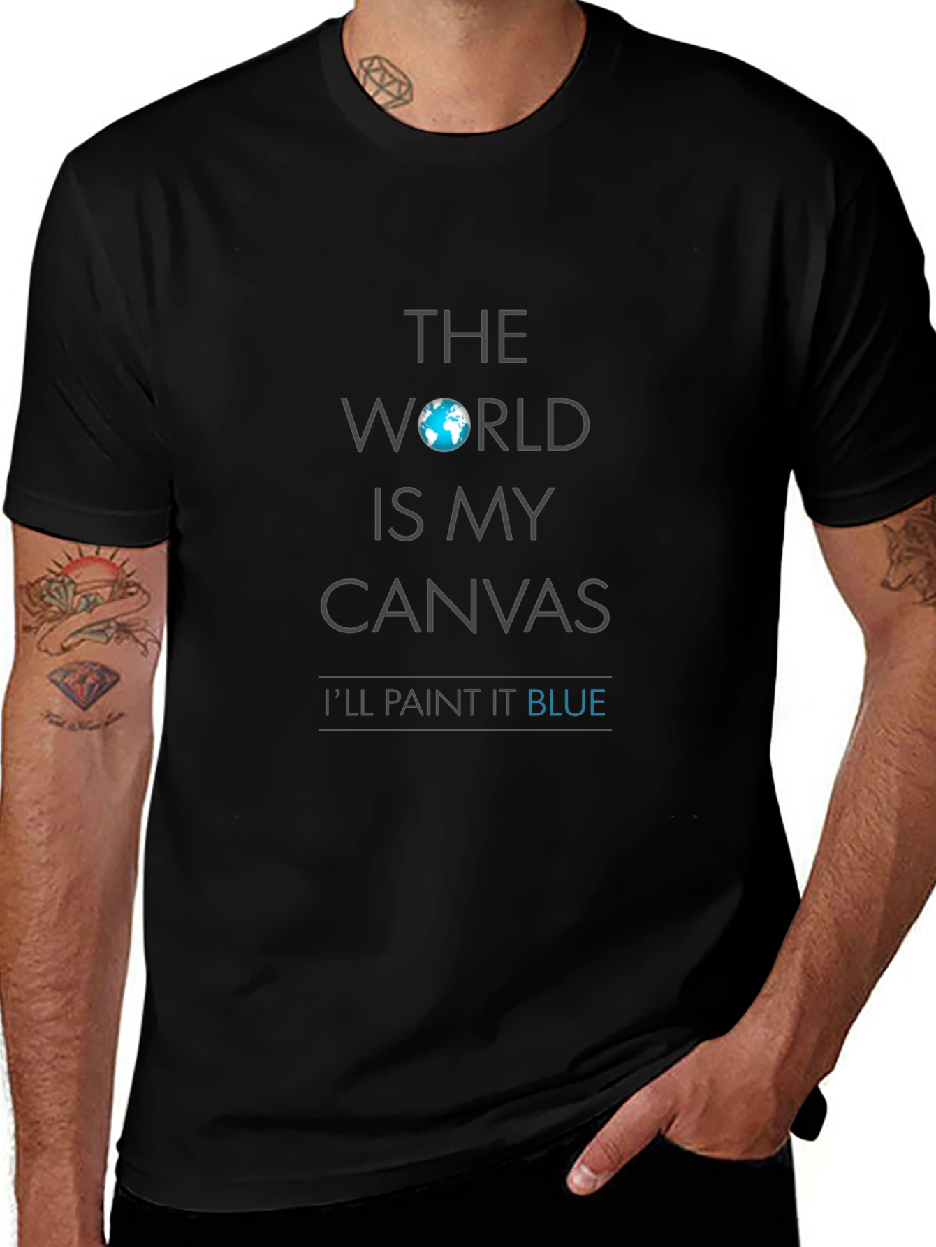 The World Is My Canvas Graphic Tee