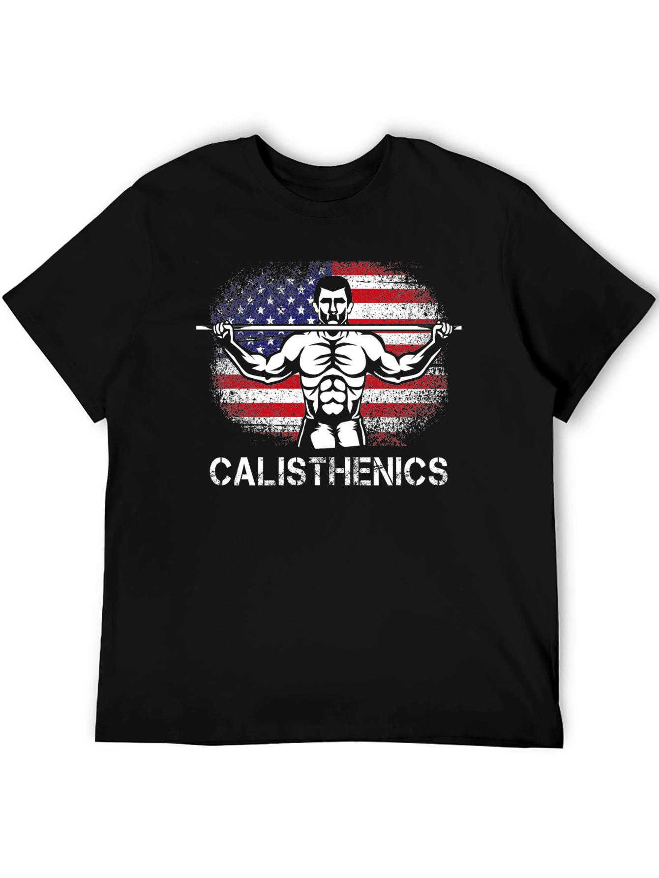 Calisthenics American Flag T-Shirt