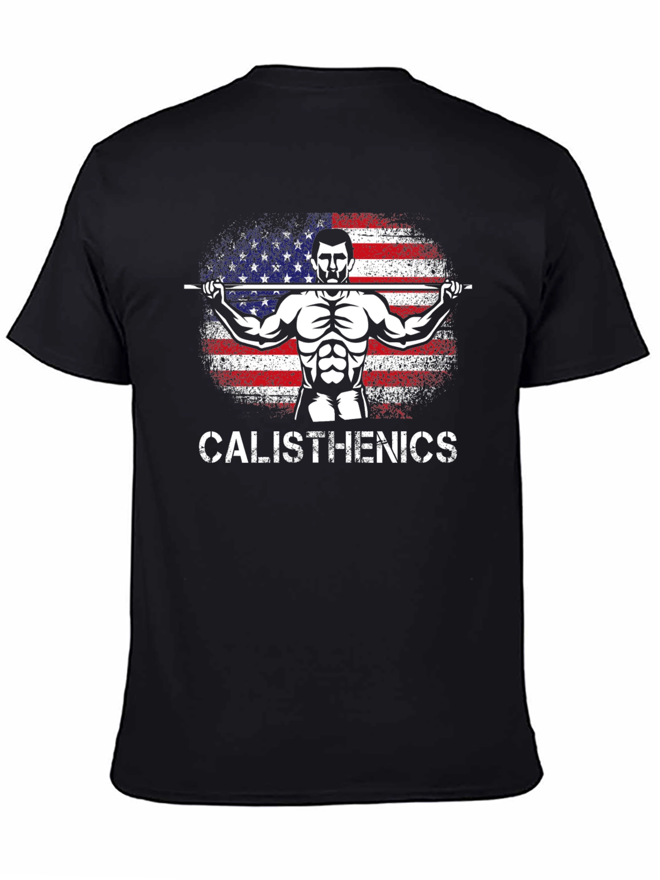 Calisthenics American Flag T-Shirt