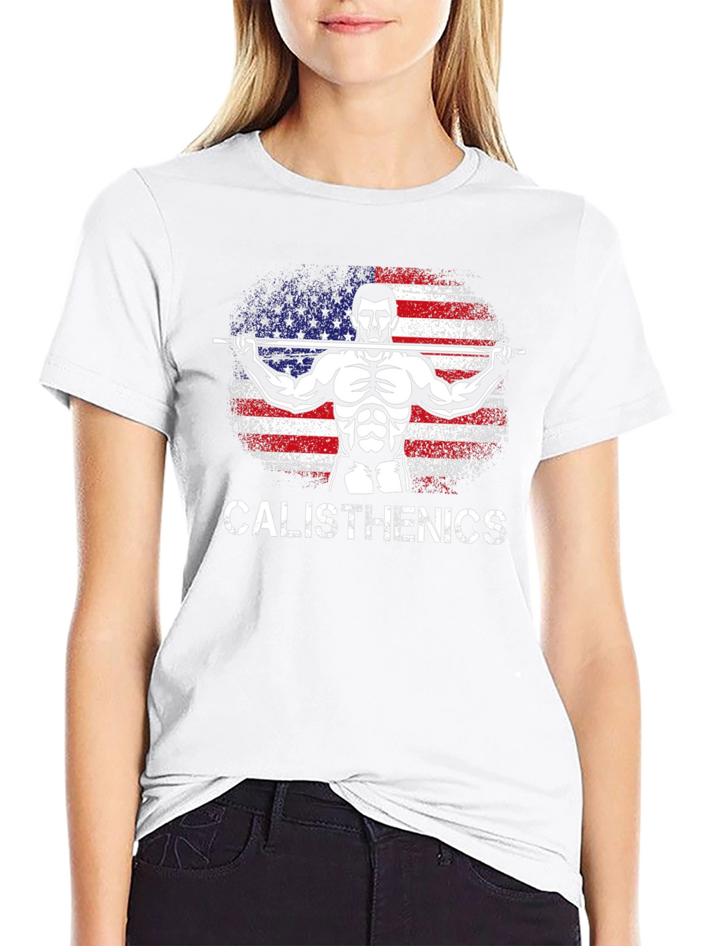 Calisthenics American Flag T-Shirt