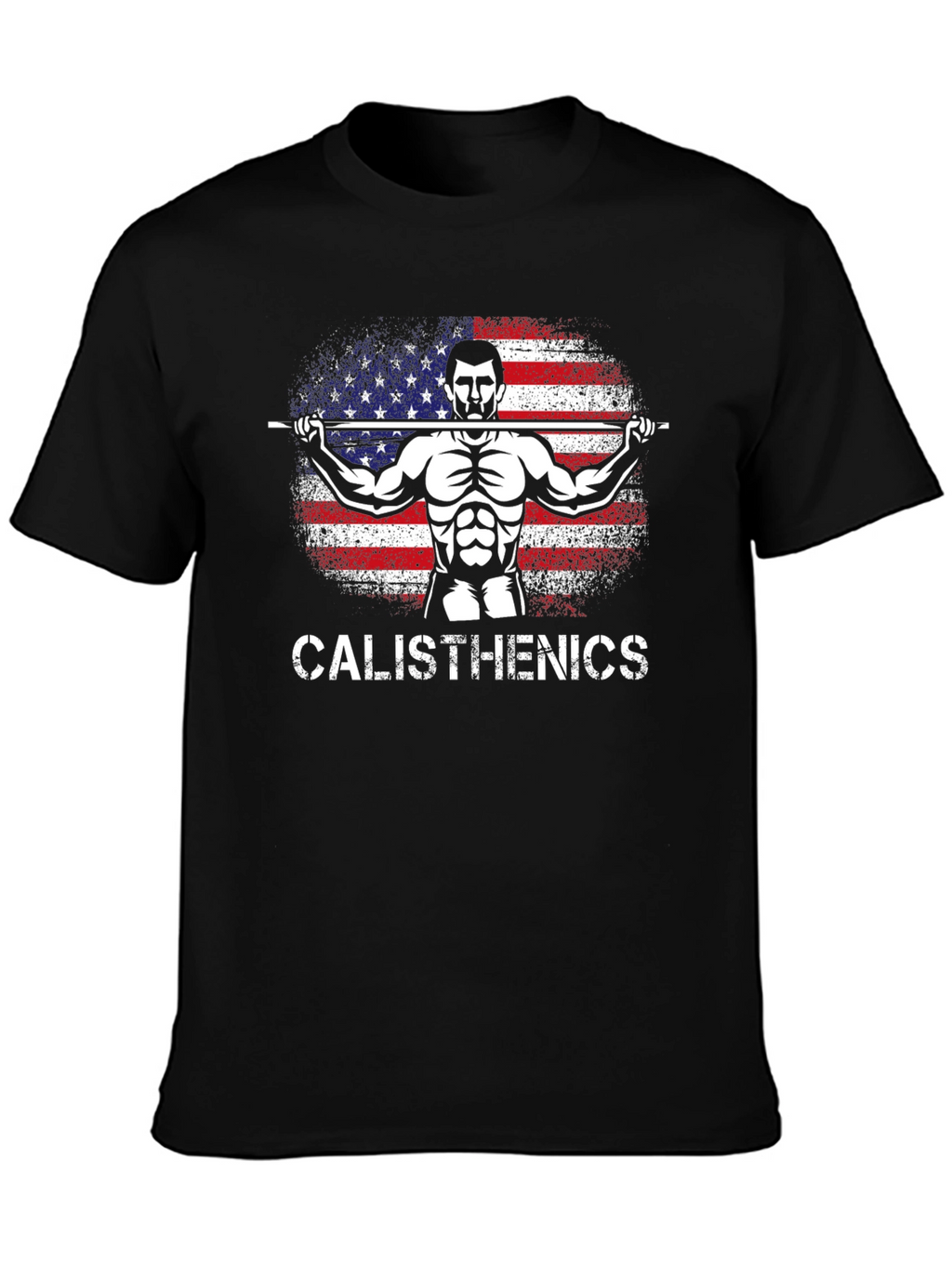 Calisthenics American Flag T-Shirt