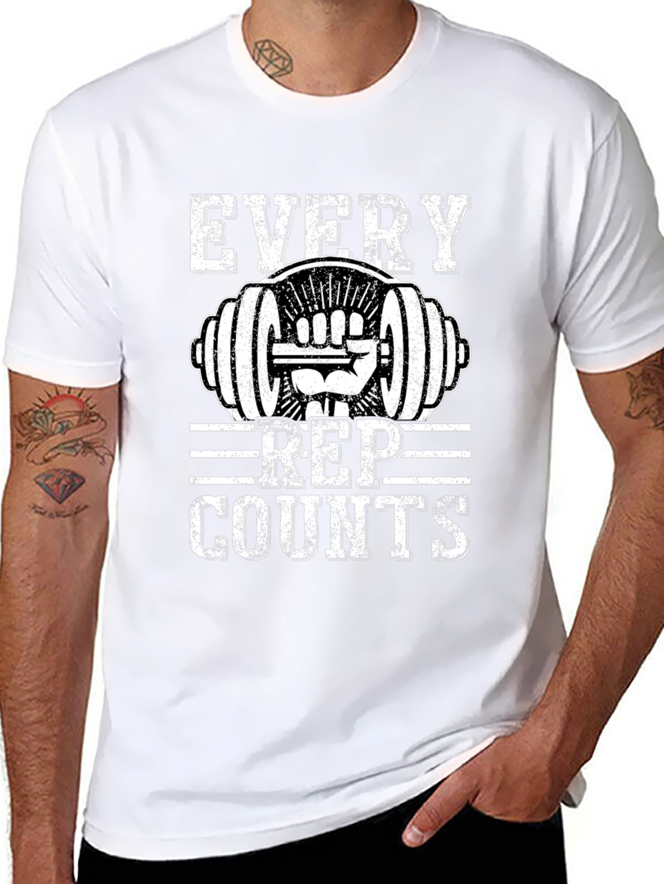 Every Rep Counts - Workout T-Shirt
