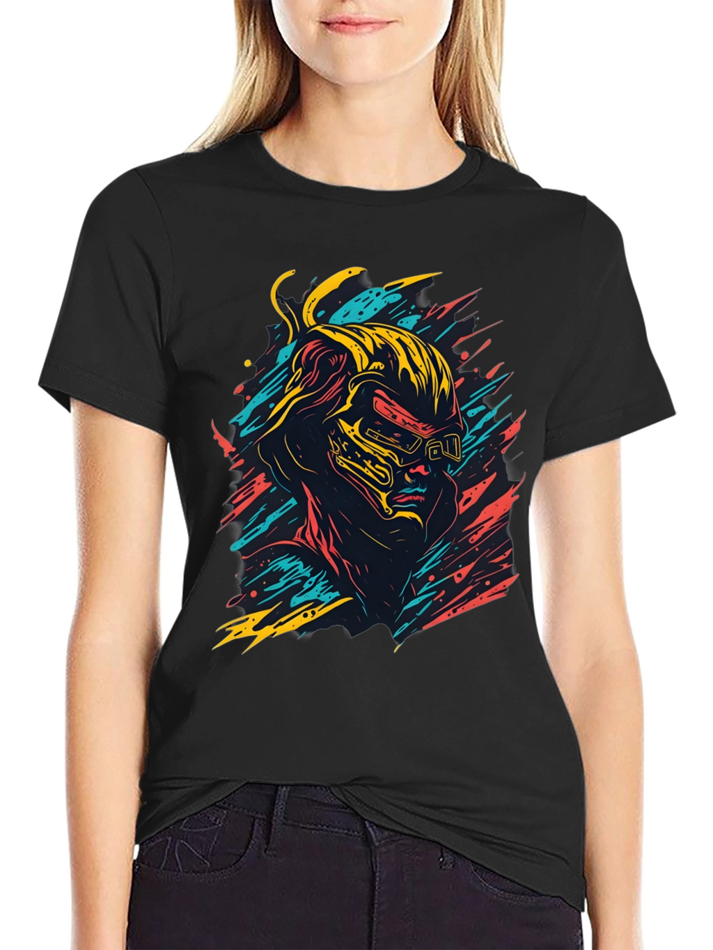 Cyberpunk Graphic Tee - Cool Retro Gamer Style Shirt