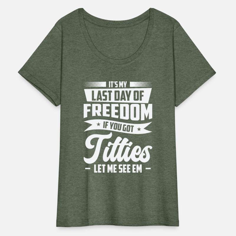 Bachelor Drinking Freedom Titties Bachelor Party