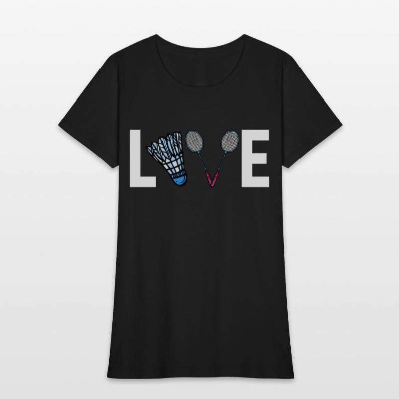 Badminton Player Shuttlecock Sport Lover