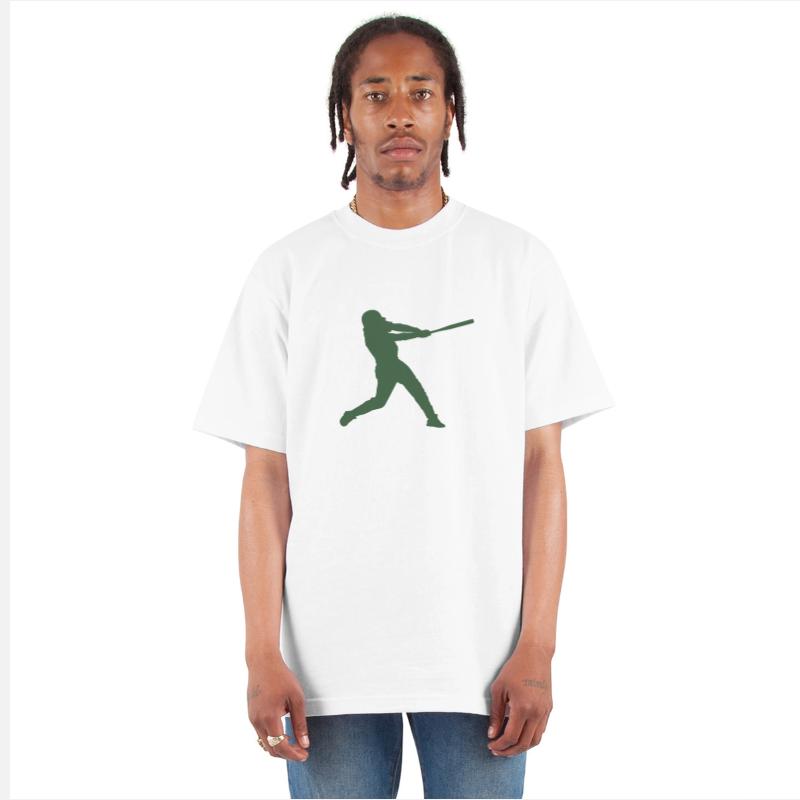 Baseball player silhouette 6