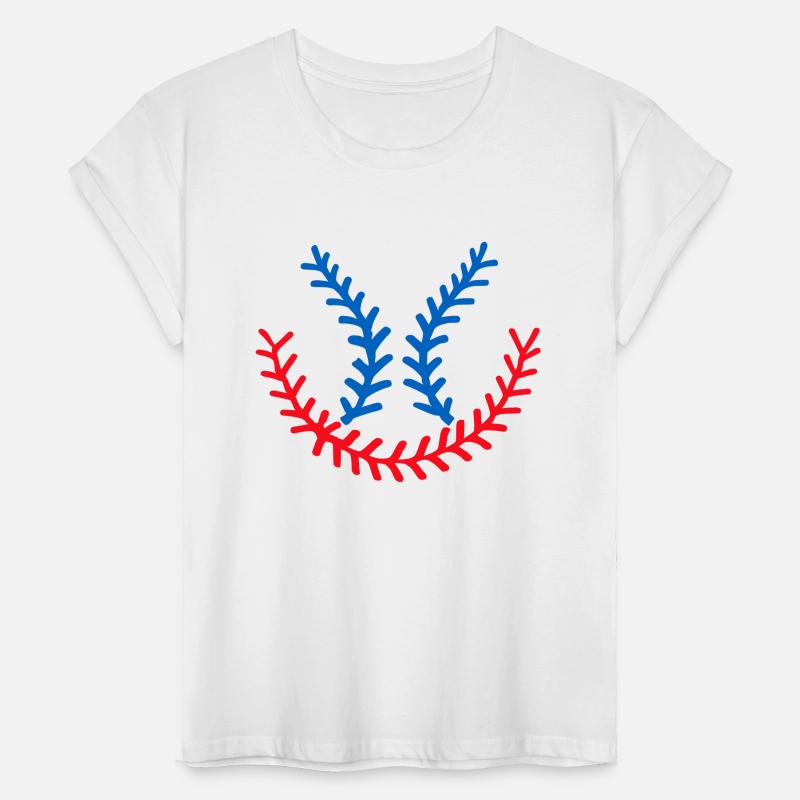 baseball stitching vector 2 colors