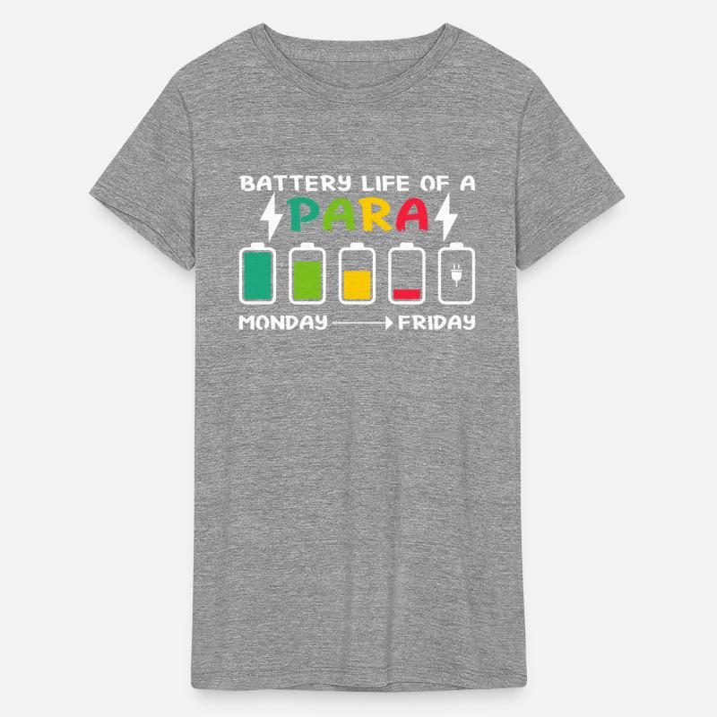 BATTERY LIFE OF A PARA MONDAY FRIDAY