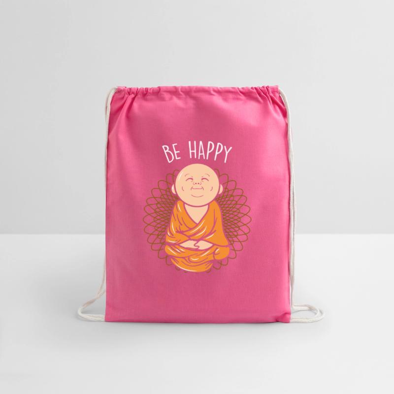 Be Happy Zen Little Buddha Mandala Buddhist