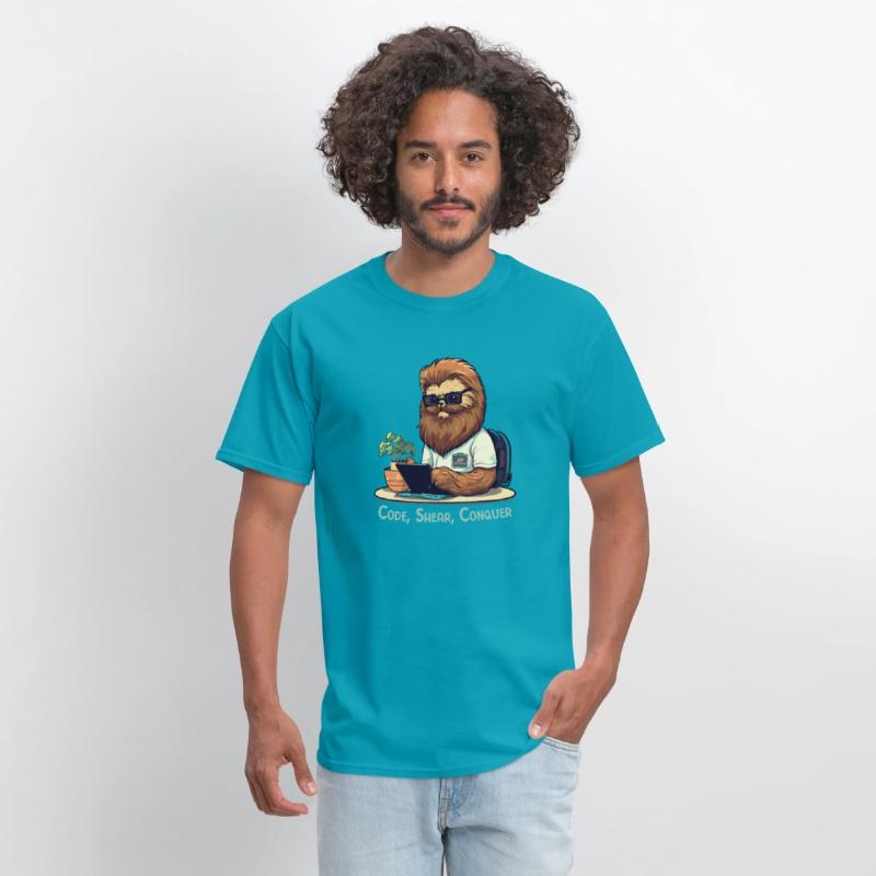 Bearded Alpaca T-Shirt, Web Developer Shirt