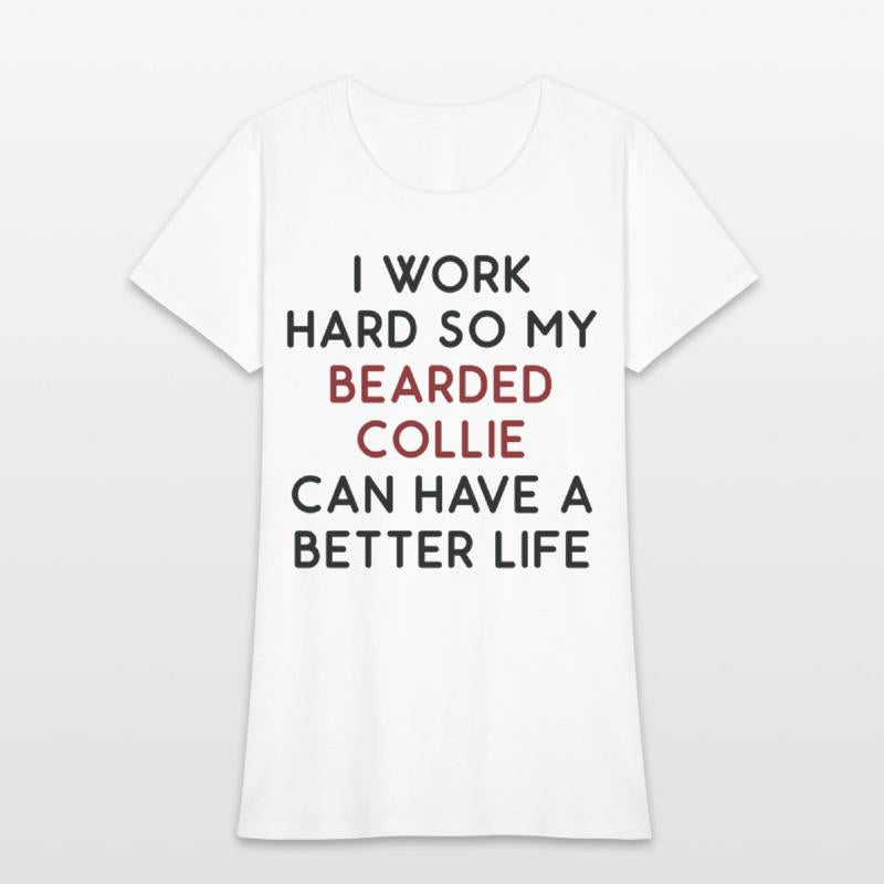 Bearded Collie Dog Owner Funny Saying
