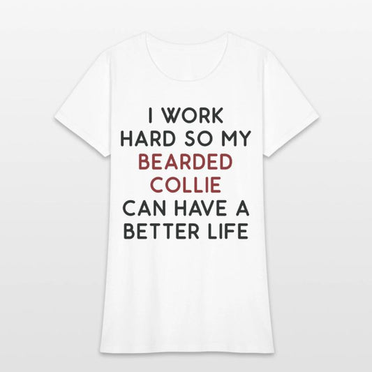 Bearded Collie Dog Owner Funny Saying