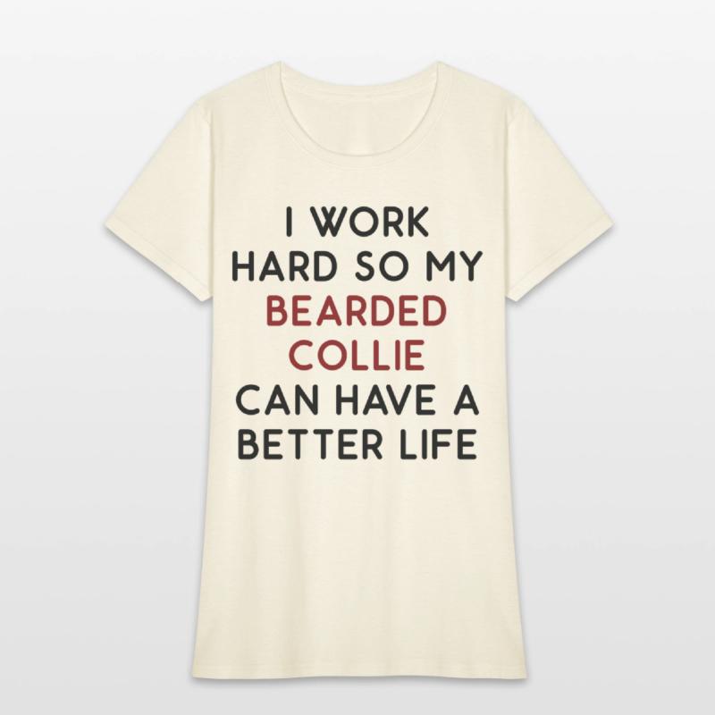 Bearded Collie Dog Owner Funny Saying