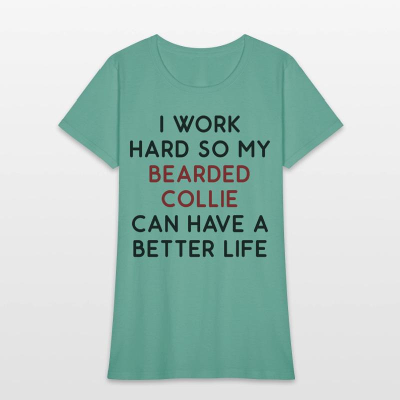 Bearded Collie Dog Owner Funny Saying
