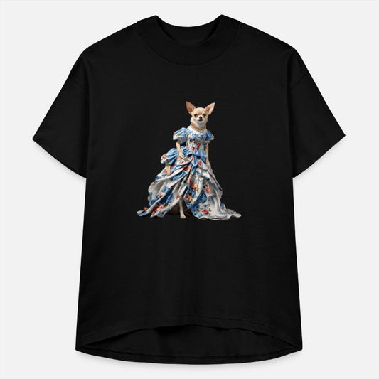 Beautiful Female Dog Dressed In Human clothing.