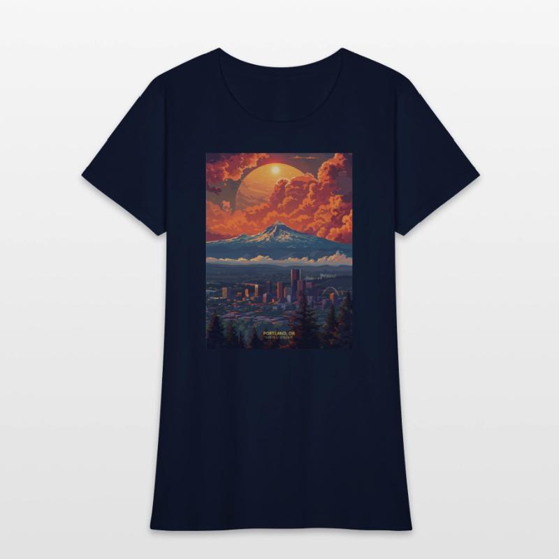 Beautiful View of Portland Oregon