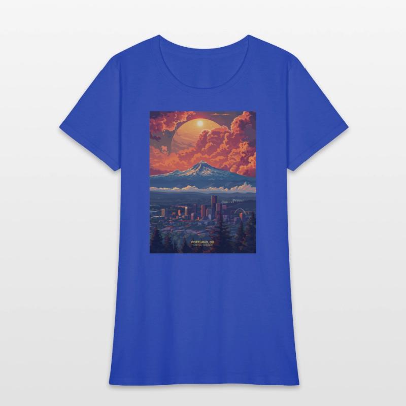 Beautiful View of Portland Oregon