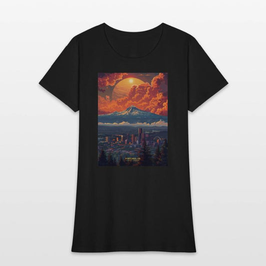 Beautiful View of Portland Oregon