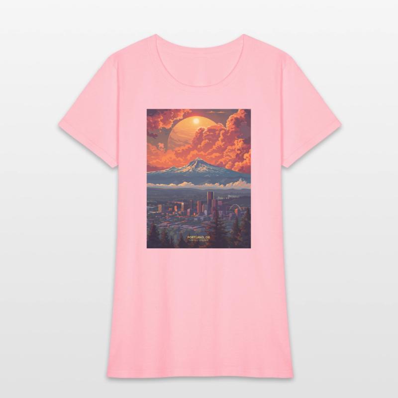 Beautiful View of Portland Oregon