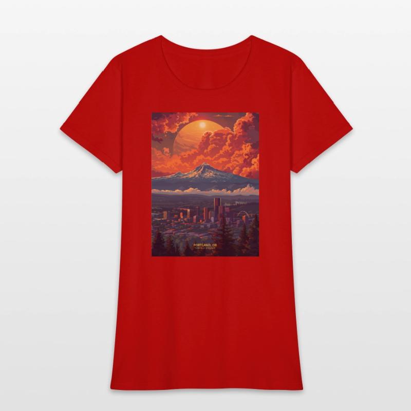 Beautiful View of Portland Oregon