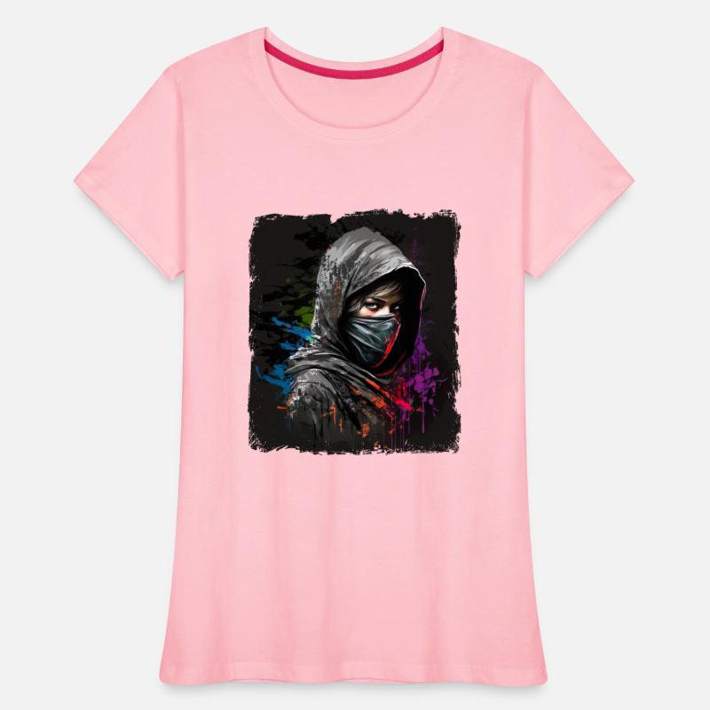 Beautiful Woman Dressed As Ninja for Ninja Fans