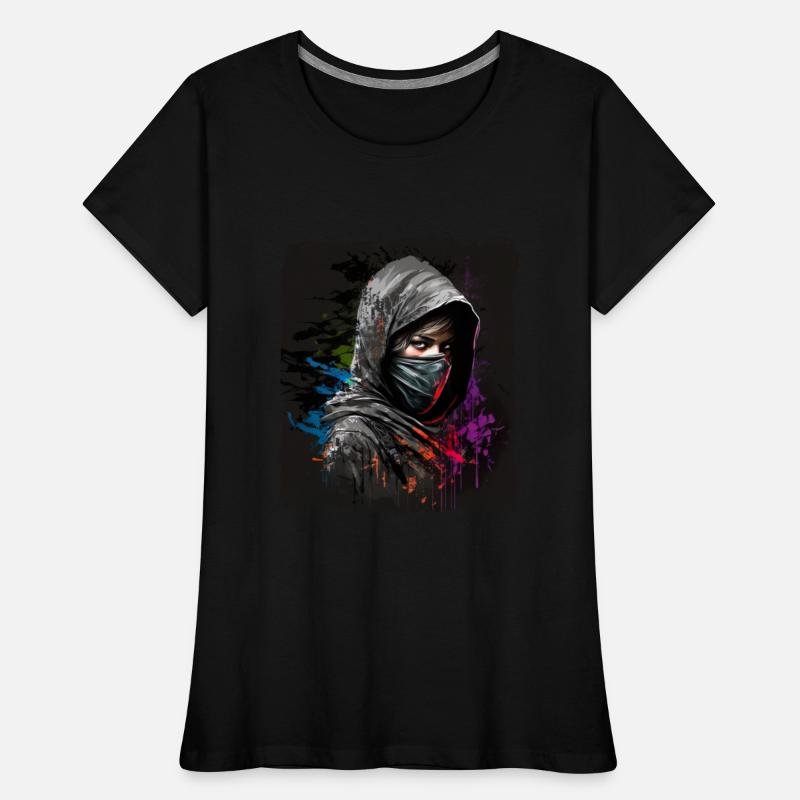 Beautiful Woman Dressed As Ninja for Ninja Fans